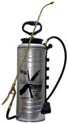 Chapin - 3.5 Gal Chemical Safe Garden Hand Sprayer - Stainless Steel Tank, Wide Mouth, Reinforced Hose, For Concrete Applications - Americas Industrial Supply