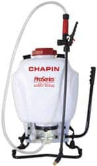 Chapin - 4 Gal Garden Backpack Sprayer - Reinforced Hose, Polyethylene Tank, For Industrial Applications - Americas Industrial Supply