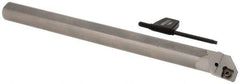 Seco - 1" Min Bore Diam, 10" OAL, 3/4" Shank Diam, SCLC Indexable Boring Bar - CCMT Insert, Screw Holding Method - Americas Industrial Supply