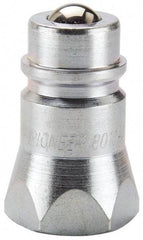 Parker - 9/16-18 SAE Steel Hydraulic Hose O-Ring Boss Nipple - 5,000 psi - Americas Industrial Supply