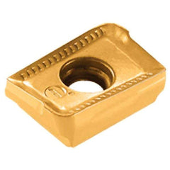 Iscar - 3M AXKT130412 MM Grade IC328 Carbide Milling Insert - TiCN Finish, 0.174" Thick, 1.2mm Corner Radius - Americas Industrial Supply