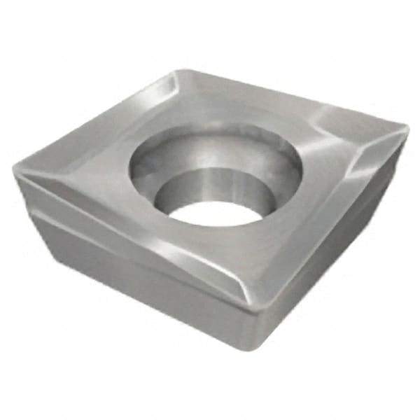 Iscar - XPMT100408 HQ Grade IC520M Carbide Milling Insert - TiCN Finish, 0.1622" Thick, 0.4016" Inscribed Circle, 0.6mm Corner Radius - Americas Industrial Supply