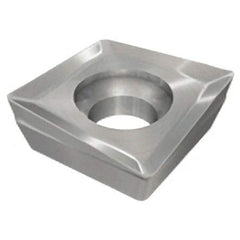 Iscar - XPMT100408 HQ Grade IC520M Carbide Milling Insert - TiCN Finish, 0.1622" Thick, 0.4016" Inscribed Circle, 0.6mm Corner Radius - Americas Industrial Supply