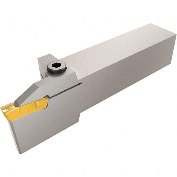 Iscar - GHM, External, Left Hand, 4.8mm Max Depth of Cut, 6.4mm Max Groove Width, Indexable Grooving Tool Holder - GI.. Insert Compatibility, 20mm Shank Height, 20mm Shank Width, 125mm OAL - Americas Industrial Supply