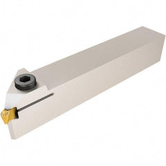Iscar - GHMU, External, Left Hand, 1/4" Max Groove Width, Indexable Grooving Tool Holder - GI.. Insert Compatibility, 1" Shank Height, 1" Shank Width, 6" OAL - Americas Industrial Supply