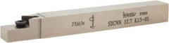 Iscar - XNUW 1305, SXCN External Neutral Indexable Profiling Toolholder - 1/2" Shank Height x 1/2" Shank Width, 4-1/2" Long - Americas Industrial Supply