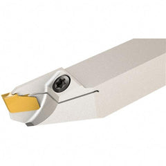 Iscar - External Thread, 0.4724" Max Depth of Cut, 1.2mm Min Groove Width, 140mm OAL, Right Hand Indexable Grooving Cutoff Toolholder - 12mm Shank Height x 12mm Shank Width, GF.. Insert Style, SGF Toolholder Style, Series Self-Grip - Americas Industrial Supply