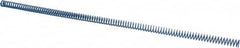 Associated Spring Raymond - 3/8" Hole Diam, 3/16" Rod Diam, 12" Free Length, Blue Die Spring - 36 Lb Max Deflection, 6" Max Deflection, Medium Duty, Chromium Alloy Steel - Americas Industrial Supply