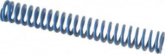 Associated Spring Raymond - 1/2" Hole Diam, 9/32" Rod Diam, 3-1/2" Free Length, Blue Die Spring - 52.5 Lb Max Deflection, 1.75" Max Deflection, Medium Duty, Chromium Alloy Steel - Americas Industrial Supply