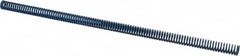 Associated Spring Raymond - 1/2" Hole Diam, 9/32" Rod Diam, 12" Free Length, Blue Die Spring - 42 Lb Max Deflection, 6" Max Deflection, Medium Duty, Chromium Alloy Steel - Americas Industrial Supply