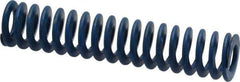 Associated Spring Raymond - 3/4" Hole Diam, 3/8" Rod Diam, 3-1/2" Free Length, Blue Die Spring - 140 Lb Max Deflection, 1.75" Max Deflection, Medium Duty, Chromium Alloy Steel - Americas Industrial Supply