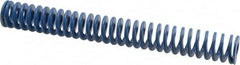 Associated Spring Raymond - 3/4" Hole Diam, 3/8" Rod Diam, 6" Free Length, Blue Die Spring - 150 Lb Max Deflection, 3" Max Deflection, Medium Duty, Chromium Alloy Steel - Americas Industrial Supply