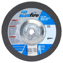 7″ × 1/4″ × 5/8″ 20X High Performance Flap Disc Type 29 40 Grit - Americas Industrial Supply