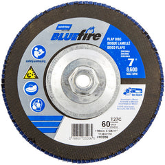 7″ × 1/4″ × 5/8″ 20X High Performance Flap Disc Type 29 60 Grit - Americas Industrial Supply