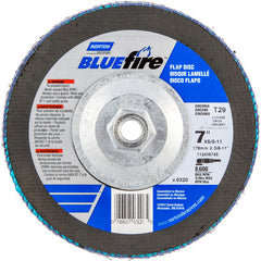 7″ × 1/4″ × 5/8″ 20X High Performance Flap Disc Type 29 80 Grit - Americas Industrial Supply
