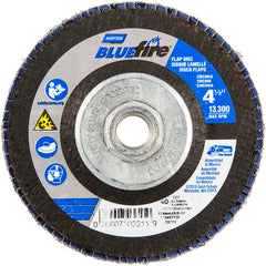 ‎4-1/2″ × 1/4″ × 5/8″-11 20X High Performance Flap Disc Type 29 Conical 40 Grit - Americas Industrial Supply