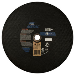 14″ × 7/64″ × 1″ Metal Chopsaw Cut-Off Wheel Type 01 Straight 36 Grit Aluminum Oxide - Americas Industrial Supply