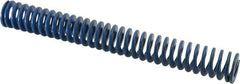 Associated Spring Raymond - 1" Hole Diam, 1/2" Rod Diam, 8" Free Length, Blue Die Spring - 240 Lb Max Deflection, 4" Max Deflection, Medium Duty, Chromium Alloy Steel - Americas Industrial Supply