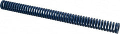 Associated Spring Raymond - 1" Hole Diam, 1/2" Rod Diam, 12" Free Length, Blue Die Spring - 240 Lb Max Deflection, 6" Max Deflection, Medium Duty, Chromium Alloy Steel - Americas Industrial Supply