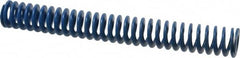 Associated Spring Raymond - 1-1/4" Hole Diam, 5/8" Rod Diam, 10" Free Length, Blue Die Spring - 360 Lb Max Deflection, 5" Max Deflection, Medium Duty, Chromium Alloy Steel - Americas Industrial Supply