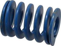 Associated Spring Raymond - 1-1/2" Hole Diam, 3/4" Rod Diam, 2" Free Length, Blue Die Spring - 530 Lb Max Deflection, 1" Max Deflection, Medium Duty, Chromium Alloy Steel - Americas Industrial Supply