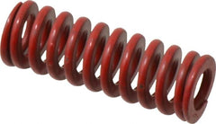 Associated Spring Raymond - 5/8" Hole Diam, 11/32" Rod Diam, 1-3/4" Free Length, Red Die Spring - 108.8 Lb Max Deflection, 0.65" Max Deflection, Medium Heavy Duty, Chromium Alloy Steel - Americas Industrial Supply