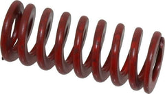 Associated Spring Raymond - 3/4" Hole Diam, 3/8" Rod Diam, 1-3/4" Free Length, Red Die Spring - 186.5 Lb Max Deflection, 0.65" Max Deflection, Medium Heavy Duty, Chromium Alloy Steel - Americas Industrial Supply