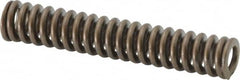 Associated Spring Raymond - 3/8" Hole Diam, 3/16" Rod Diam, 2" Free Length, Gold Die Spring - 43.2 Lb Max Deflection, 0.6" Max Deflection, Heavy Duty, Chromium Alloy Steel - Americas Industrial Supply