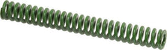 Associated Spring Raymond - 3/8" Hole Diam, 3/16" Rod Diam, 3" Free Length, Green Die Spring - 48.8 Lb Max Deflection, 0.75" Max Deflection, Extra Heavy Duty, Chromium Alloy Steel - Americas Industrial Supply