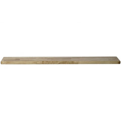 Hallowell - 9-1/2" Wide x 1-1/4" High x 96" Deep, Locker Benchtop - Americas Industrial Supply