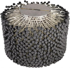 Brush Research Mfg. - 11-1/2" to 12" Bore Diam, 120 Grit, Silicon Carbide Flexible Hone - Coarse, 34" OAL - Americas Industrial Supply