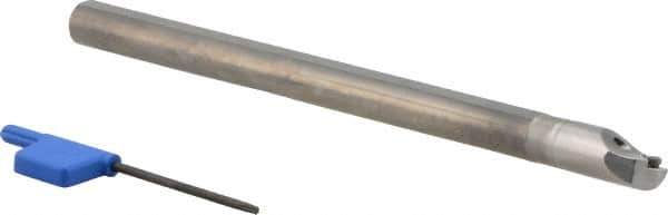 Iscar - 0.413" Min Bore Diam, 6" OAL, 3/8" Shank Diam, E-SWUB Indexable Boring Bar - WB.. 520L Insert, Screw or Clamp Holding Method - Americas Industrial Supply