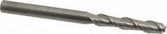 Accupro - 5/16", 1-5/8" LOC, 5/16" Shank Diam, 4" OAL, 2 Flute, Solid Carbide Square End Mill - Single End, Uncoated, Spiral Flute, 40° Helix, Centercutting, Right Hand Cut, Right Hand Flute - Americas Industrial Supply