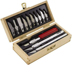 X-ACTO - Hobby Knife Set - 16 Pieces, Includes Knife, Blade - Americas Industrial Supply