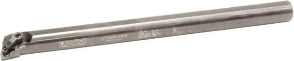 Sumitomo - 1.2" Min Bore Diam, 12" OAL, 1" Shank Diam, A-MWLN Indexable Boring Bar - WNMG 332 Insert, Pin & Clamp Holding Method - Americas Industrial Supply