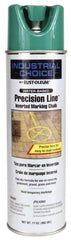 Rust-Oleum - 17 fl oz Green Marking Chalk - 500' to 530' Coverage at 1-1/4" Wide, Water-Based Formula - Americas Industrial Supply