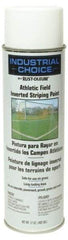 Rust-Oleum - 17 fl oz White Striping Paint - 100' to 200' Coverage at 3" Wide, Water-Based Formula - Americas Industrial Supply