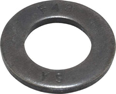 Value Collection - 3/4" Screw, Grade SAE 1035-1050 Steel Structural Flat Washer - 13/16" ID x 1-15/32" OD, Plain Finish - Americas Industrial Supply