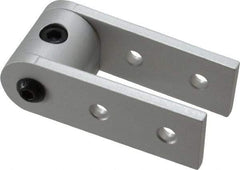 80/20 Inc. - 3" High, Open Shelving 90° 3" Arm Pivot - Aluminum, Use with Series 10 & Bolt Kit 3393 - Americas Industrial Supply