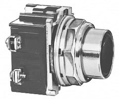 Eaton Cutler-Hammer - Flush Pushbutton Switch Operator - Gray, Round Button, Nonilluminated - Americas Industrial Supply