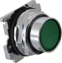 Eaton Cutler-Hammer - Flush Pushbutton Switch Operator - Green, Round Button, Nonilluminated - Americas Industrial Supply