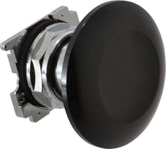 Eaton Cutler-Hammer - Extended Jumbo Mushroom Head Pushbutton Switch Operator - Black, Round Button, Nonilluminated - Americas Industrial Supply