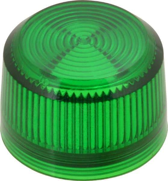 Eaton Cutler-Hammer - Round Pilot and Indicator Light Lens - Green - Americas Industrial Supply