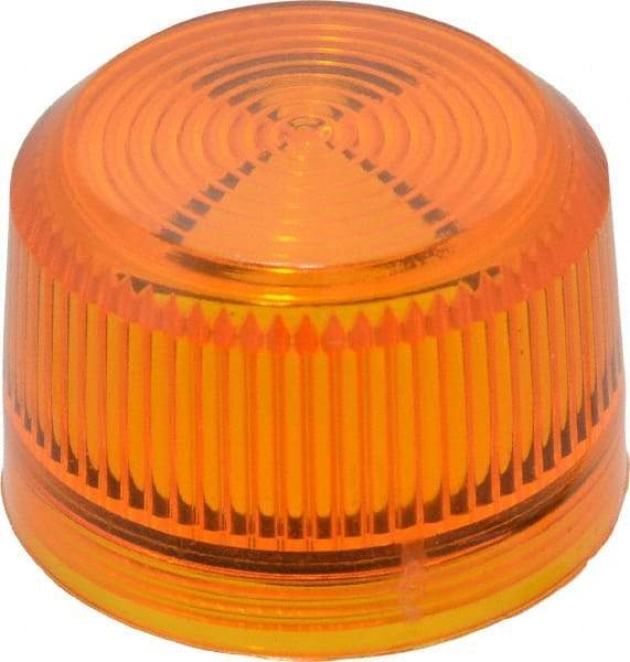 Eaton Cutler-Hammer - Round Pilot and Indicator Light Lens - Amber - Americas Industrial Supply