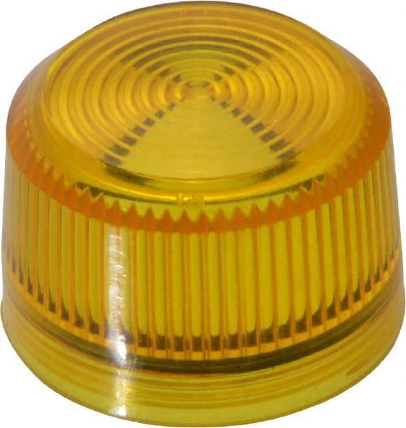 Eaton Cutler-Hammer - Round Pilot and Indicator Light Lens - Yellow - Americas Industrial Supply