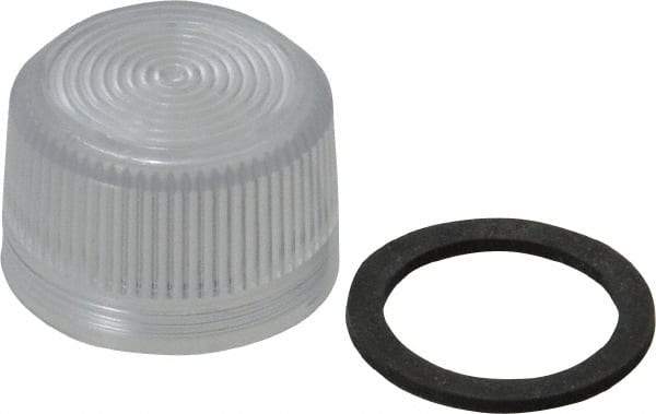 Eaton Cutler-Hammer - Round Pilot and Indicator Light Lens - Clear - Americas Industrial Supply