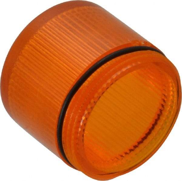 Eaton Cutler-Hammer - Round Pilot and Indicator Light Lens - Amber - Americas Industrial Supply