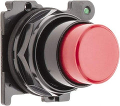 Eaton Cutler-Hammer - Extended Straight Pushbutton Switch Operator - Red, Round Button, Nonilluminated - Americas Industrial Supply