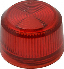 Eaton Cutler-Hammer - Round Pilot and Indicator Light Lens - Red - Americas Industrial Supply