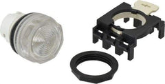 Eaton Cutler-Hammer - Round Pilot and Indicator Light Lens - Clear, 25mm Lens Diameter - Americas Industrial Supply